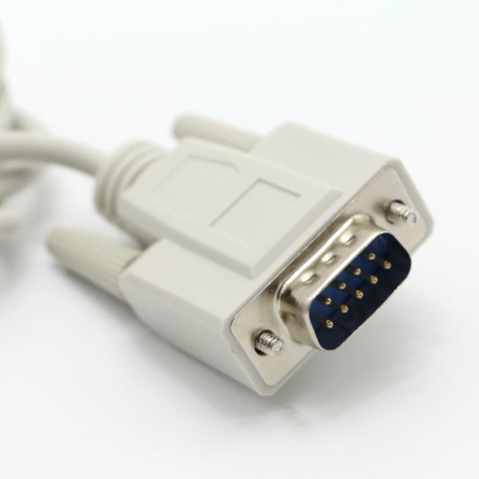 OEM-Schild Männlich-Frauen DB9 RS232 9-Pin-Durch-Verlängerung-Seriedatenkabel 2