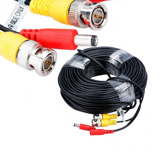 CUSTOM 5M 10M 20M Männliche weibliche Sicherheitsanlage RG59 Video BNC DC Power SDI CCTV-Kamera Kabel 1