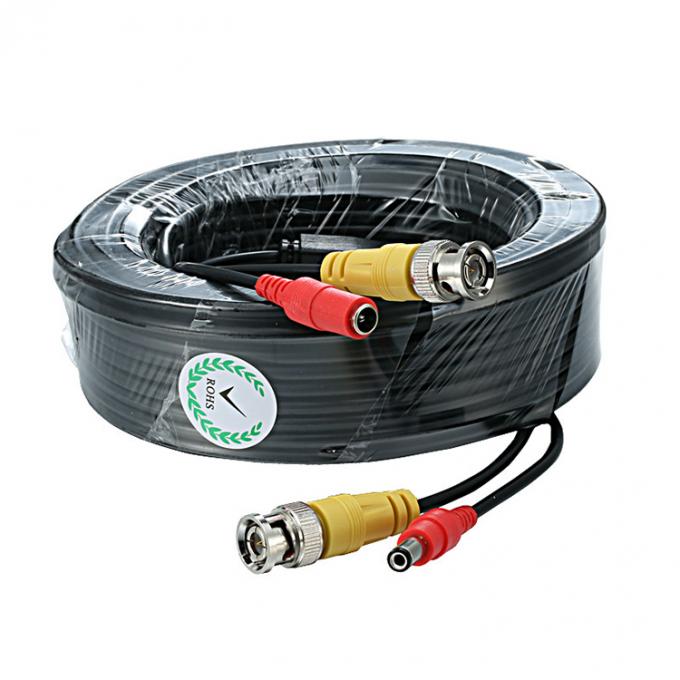 CUSTOM 5M 10M 20M Männliche weibliche Sicherheitsanlage RG59 Video BNC DC Power SDI CCTV-Kamera Kabel 0