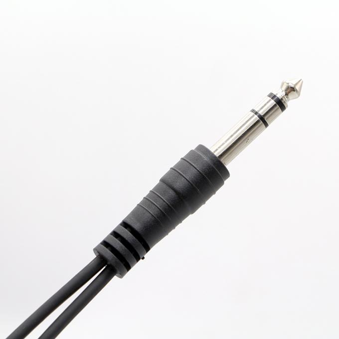 1M 2M 3M Y Splitter Männlich auf weiblich 6,35 mm 3,5 mm TRS Mikrofon Stereo Jack Audio Kabel 4