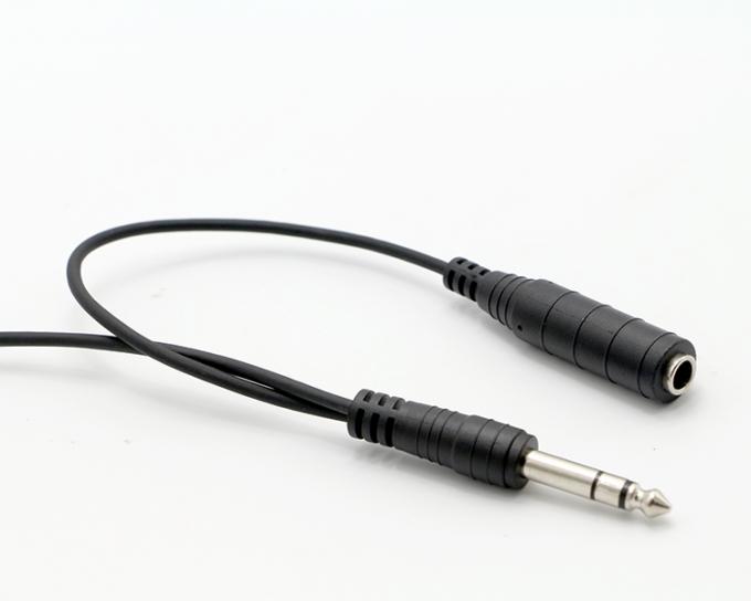 1M 2M 3M Y Splitter Männlich auf weiblich 6,35 mm 3,5 mm TRS Mikrofon Stereo Jack Audio Kabel 7