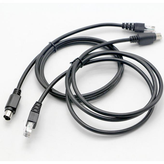 Einzigartiges RJ45- bis 8-Pin-Mini-Din-Anschlusskabel 4