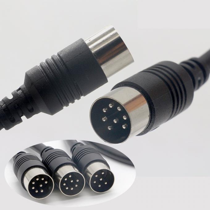 OEM-Fabrik S Video-Audio-Schild Männlich zu Männlich Weiblich 3 4 5 6 7 8 9 10 13 PIN MIDI DIN-Verlängerungskabel 2