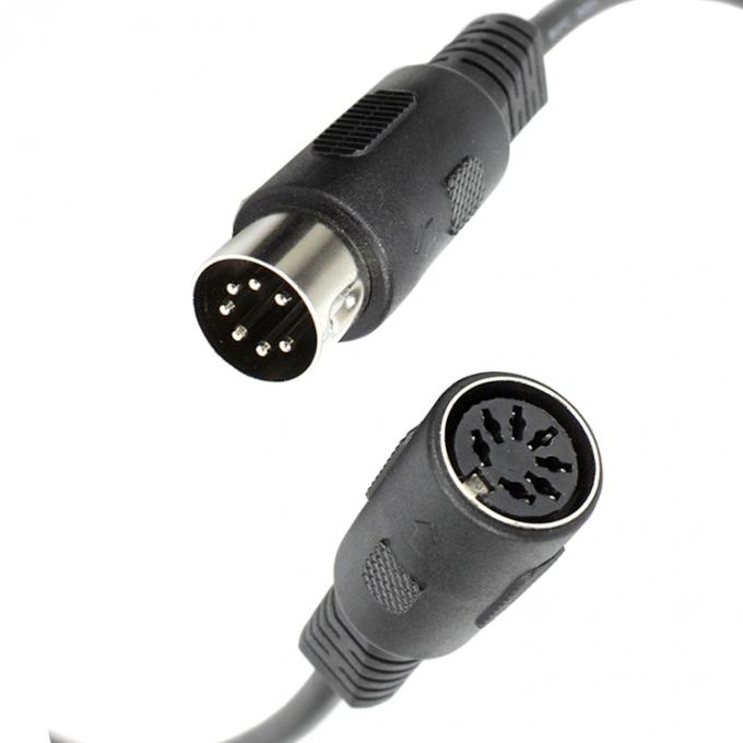 OEM-Fabrik S Video-Audio-Schild Männlich zu Männlich Weiblich 3 4 5 6 7 8 9 10 13 PIN MIDI DIN-Verlängerungskabel 3