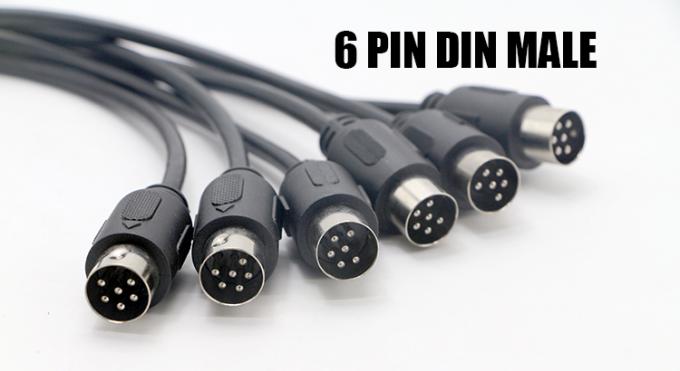 OEM-Fabrik S Video-Audio-Schild Männlich zu Männlich Weiblich 3 4 5 6 7 8 9 10 13 PIN MIDI DIN-Verlängerungskabel 5
