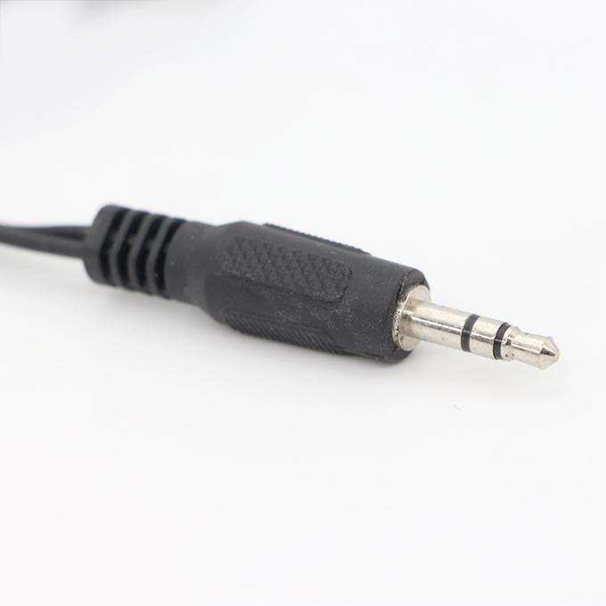 CUSTOM 3.5mm Jack 1 männlich auf 2 weiblich Y Splitter Kopfhörer Jack Mic PC Audio TRS Splitter Kabel 1