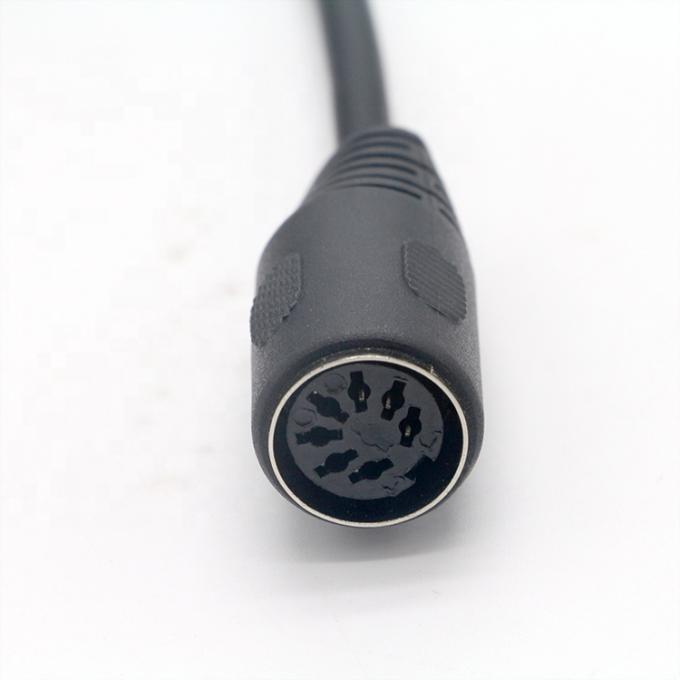 Custom Midi Signal Männlich zu Männlich weiblich 7 Pin DIN Controller Audio Stereo Erweiterungskabel 2