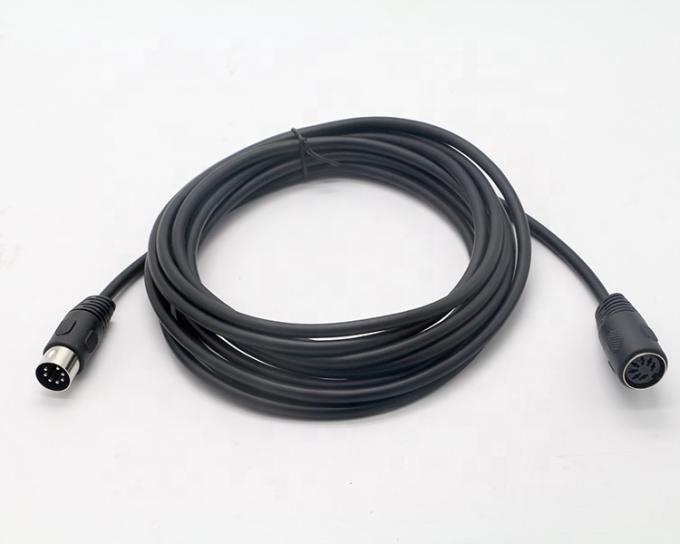Custom Midi Signal Männlich zu Männlich weiblich 7 Pin DIN Controller Audio Stereo Erweiterungskabel 3