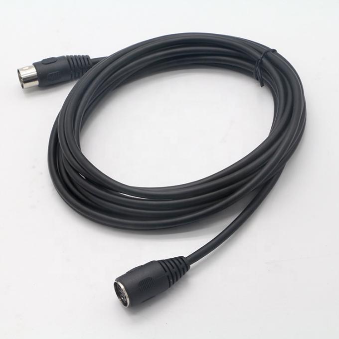 Custom Midi Signal Männlich zu Männlich weiblich 7 Pin DIN Controller Audio Stereo Erweiterungskabel 4