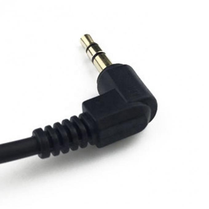OEM 1m Mann zu Mann 90 Grad Rechtswinkel 3,5 mm TRS Stereo Audio Jack Kabel 3