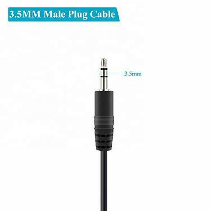 TRS 2 Pole Stereo Audio Jack 3,5 mm Männlich Stecker zum entklebten ausgegrabenen nackten Draht Open End Kabel 2
