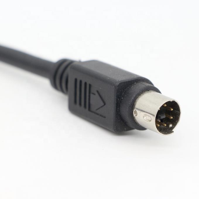 CUSTOM 1M 3M Shield S Video Männlich zu Männlich Mini Din 6 Pin Kabel 3