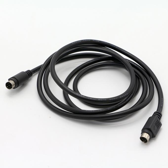 Custom Männlich zu Männlich 6 PIN Mini DIN Plug Video Audio MIDI Erweiterungskabel Für PS2 Tastatur 4