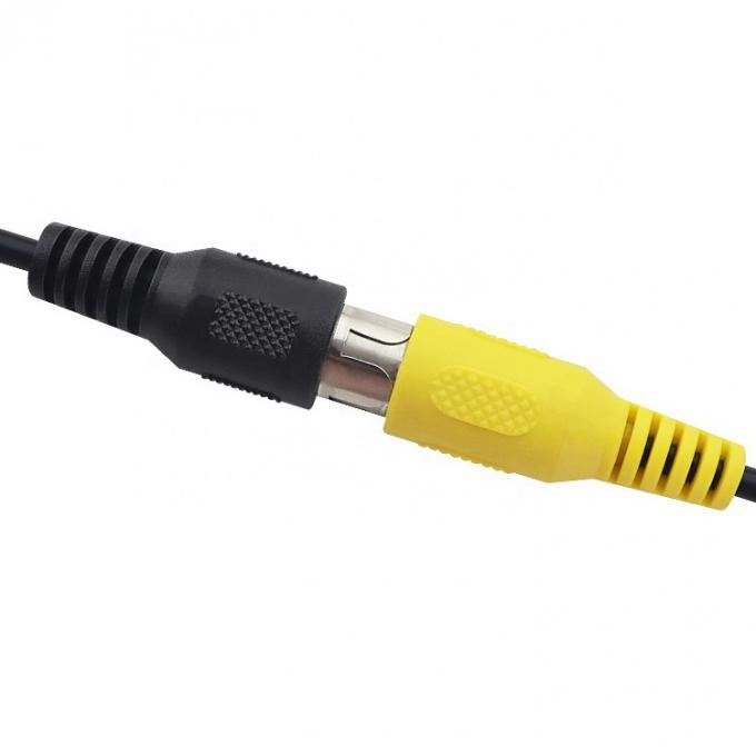 Custom RCA männliche Stecker zu nackten abgestreiften Draht eingeschlossenen Enden Kabel 3
