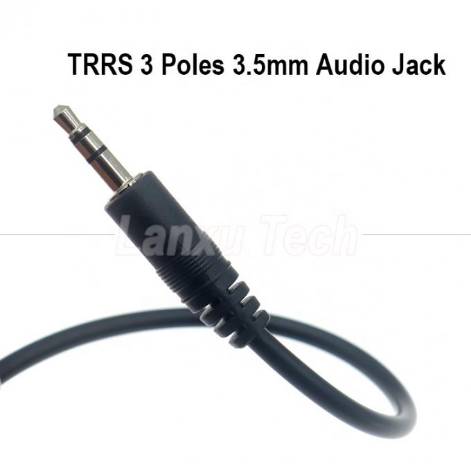 OEM-Anpassung 1M 2M 3M 5M 10M 3 Pole TRS Männlich zu Männlich 3.5mm Aux Stereo Jack Audio-Verlängerungskabel 2
