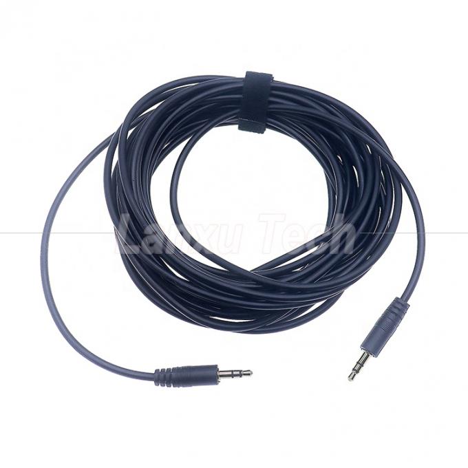 OEM-Anpassung 1M 2M 3M 5M 10M 3 Pole TRS Männlich zu Männlich 3.5mm Aux Stereo Jack Audio-Verlängerungskabel 1