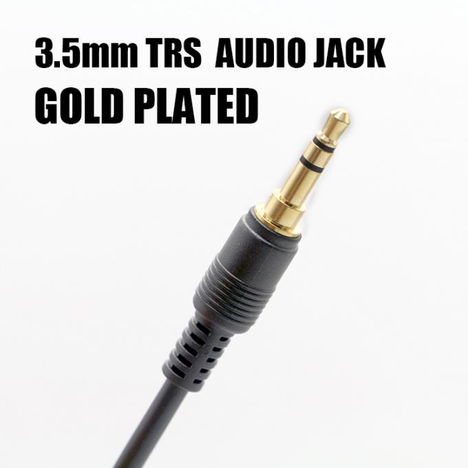 OEM-Goldplattierung 1M 2M 3M Männlich zu Männlich 3,5mm Jack Hilfslautsprecher Stereo-Audiokabel 1