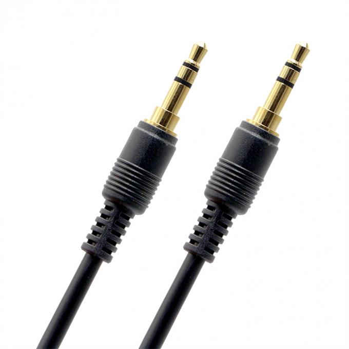 OEM-Goldplattierung 1M 2M 3M Männlich zu Männlich 3,5mm Jack Hilfslautsprecher Stereo-Audiokabel 3
