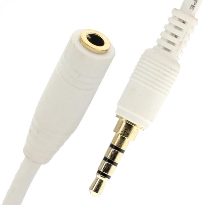 1m 2m 3m 5m 10m 3,5mm Audio Jack TRRS Männlich bis 3,5mm TRRS Weiblich Stereo Aux Audio Erweiterungskabel 0