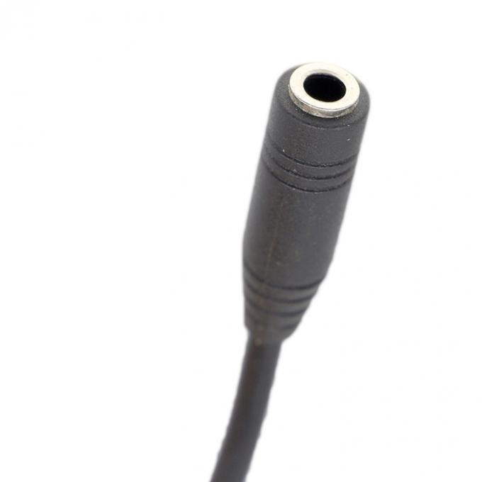 Kurz 20cm 3,5mm 4 Pole TRRS Männlich bis 3,5mm TRRS Weiblich Stereo Aux Audio Erweiterungskabel 2