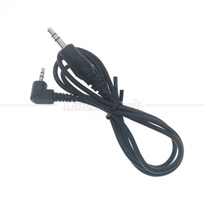 Anpassung 2,5 mm Männlich bis 90 Grad Rechtswinkel 3,5 mm Männlich Stereo Jack Aux Audio Converter Adapter Kabel 3