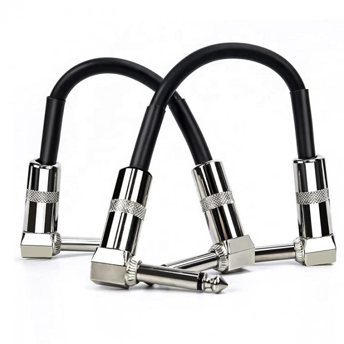 1/4 TS Jack Elektrische Zöpfe Pedal Gitarren Patch Blei Stereo Instrument Kabel 0