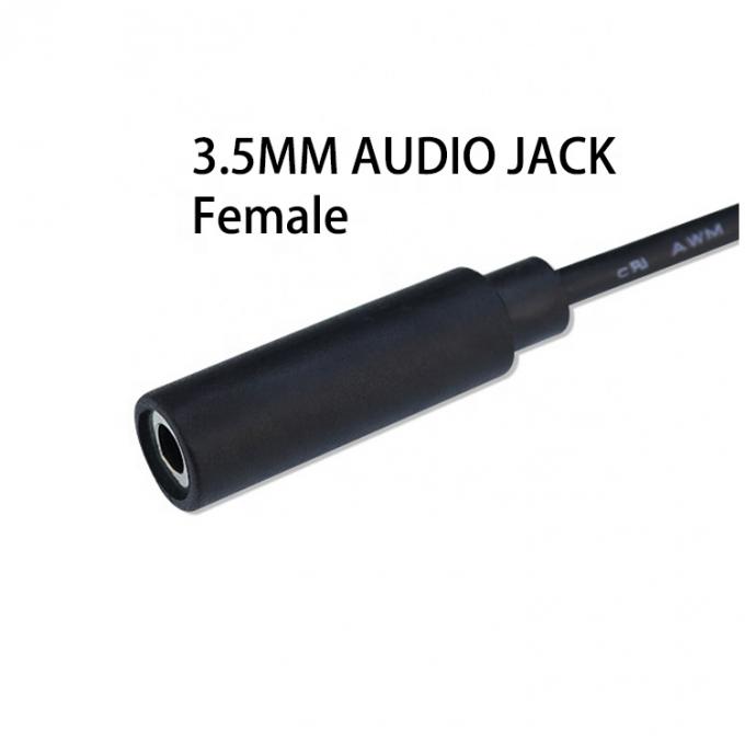 1m 3m 5m 3 Pole Trs Männlich zu weiblich 3,5mm Audio Jack Kabel 2