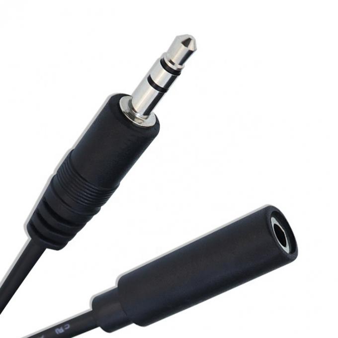 1m 3m 5m 3 Pole Trs Männlich zu weiblich 3,5mm Audio Jack Kabel 3