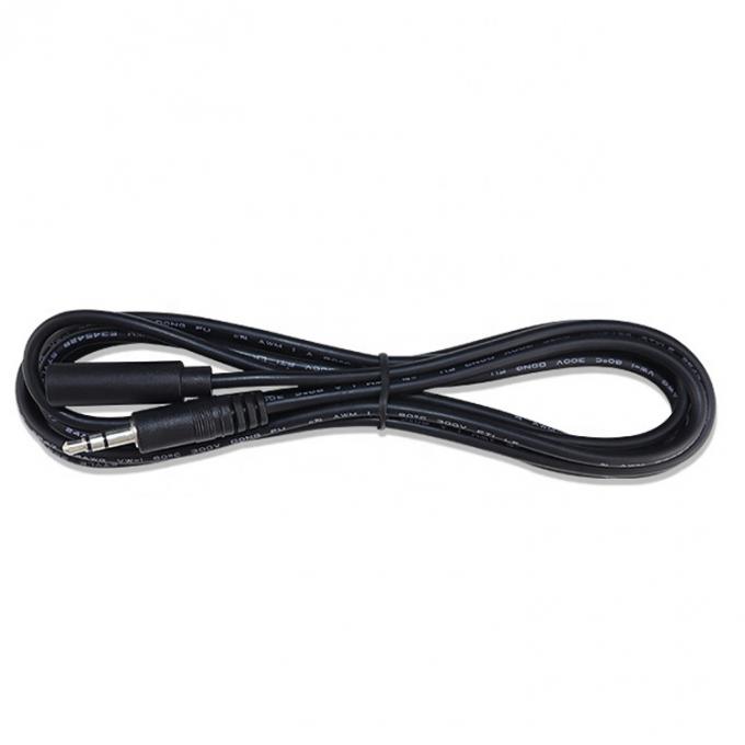 1m 3m 5m 3 Pole Trs Männlich zu weiblich 3,5mm Audio Jack Kabel 4