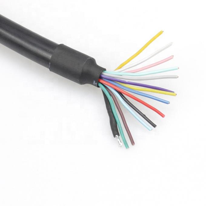 Custom 1M 2M Shield 13 PIN Din Anschluss zum offenen Draht Pigtail Kabel 4