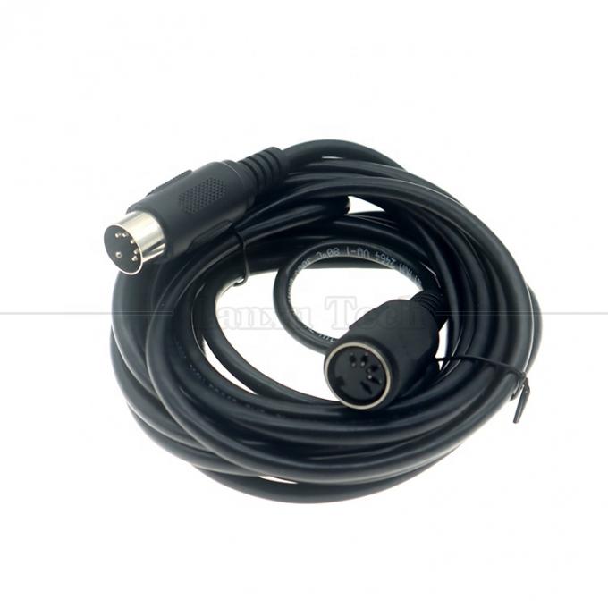 Hochwertiges 1M 3M 5M Männlich-Frauen-MIDI 5 PIN DIN-Verlängerungskabel für Audio-Tastaturgitarre 1
