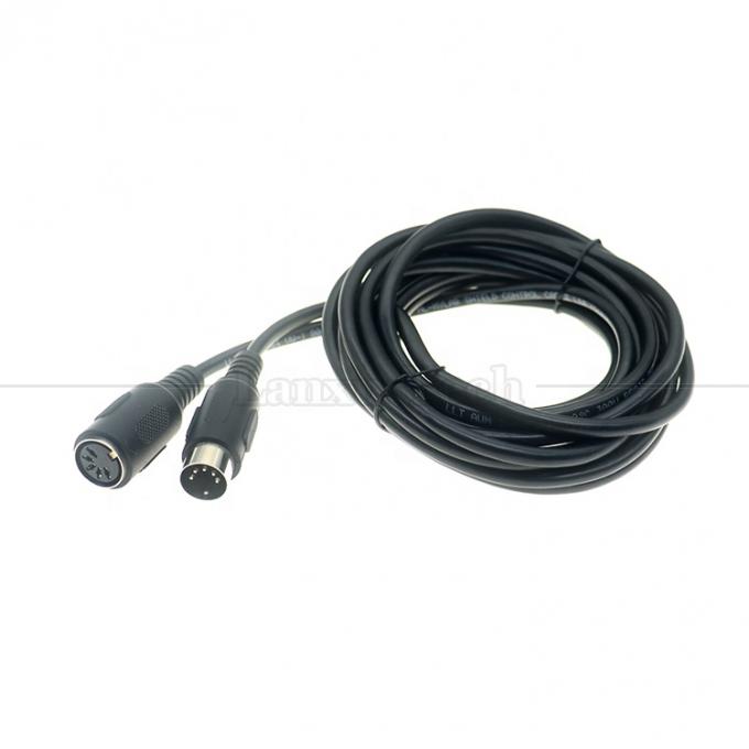 Hochwertiges 1M 3M 5M Männlich-Frauen-MIDI 5 PIN DIN-Verlängerungskabel für Audio-Tastaturgitarre 3
