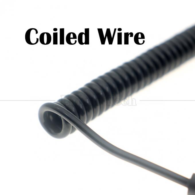 Spring Sprial Coiled Männlich auf weiblich 3,5 mm Jack Aux Stereo Audio Erweiterungskabel für Lautsprecher Kopfhörer 1