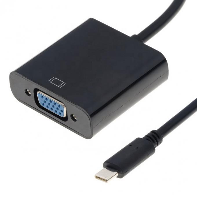 1080 P 4K USB Typ C zu VGA Konverter Adapter für PC Computer Laptop 1