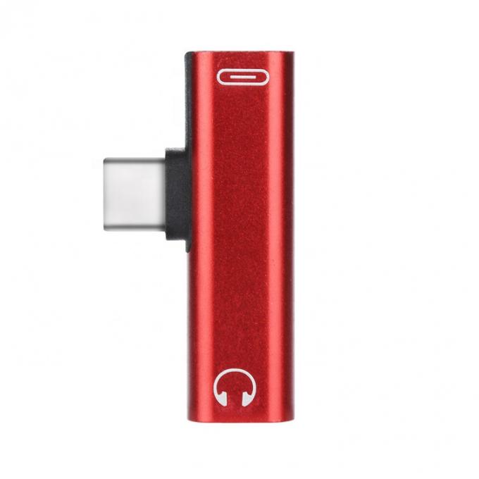 2 in 1 USB Typ C bis 3,5 mm Jack PD Ladekopfhörer Audio Adapter 4