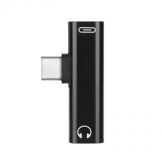2 in 1 USB Typ C bis 3,5 mm Jack PD Ladekopfhörer Audio Adapter 5