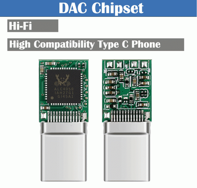 Hifi DAC USB Typ C auf 3,5 mm Kopfhöreranschluss Audioadapter für Samsung Huawei Oneplus Meizu Google Oneplus 1