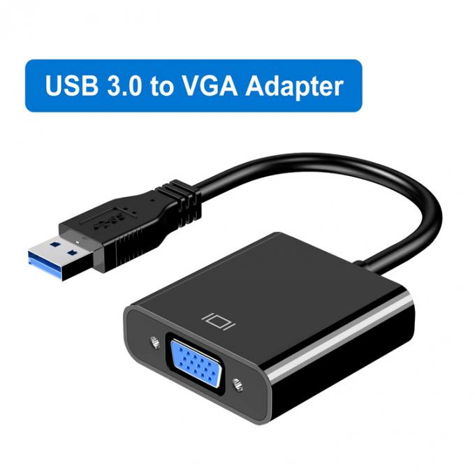 Multi Display Video Converter USB 3.0 zu VGA Adapter für PC Laptop Monitor Projektor HDTV 0