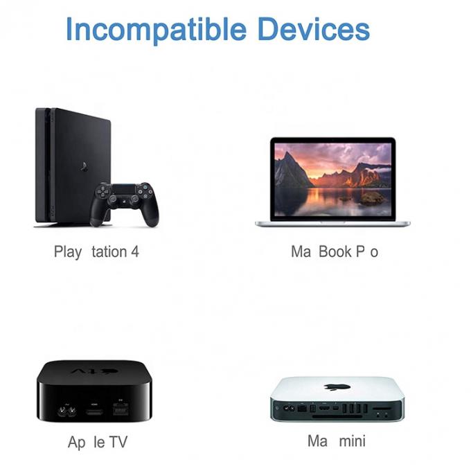 1080P 4K HDM TV I Männlich-VGA-Frauen-Adapter mit 3.5 Audio Jack Strom für Computer PC Monitor HDTV 4
