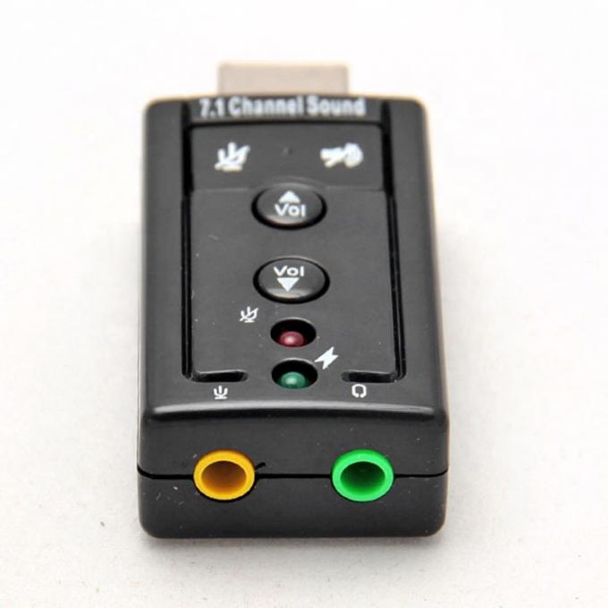 Plug and Play Audio Mic Studio USB-Auswärtiger Soundkartenadapter 2