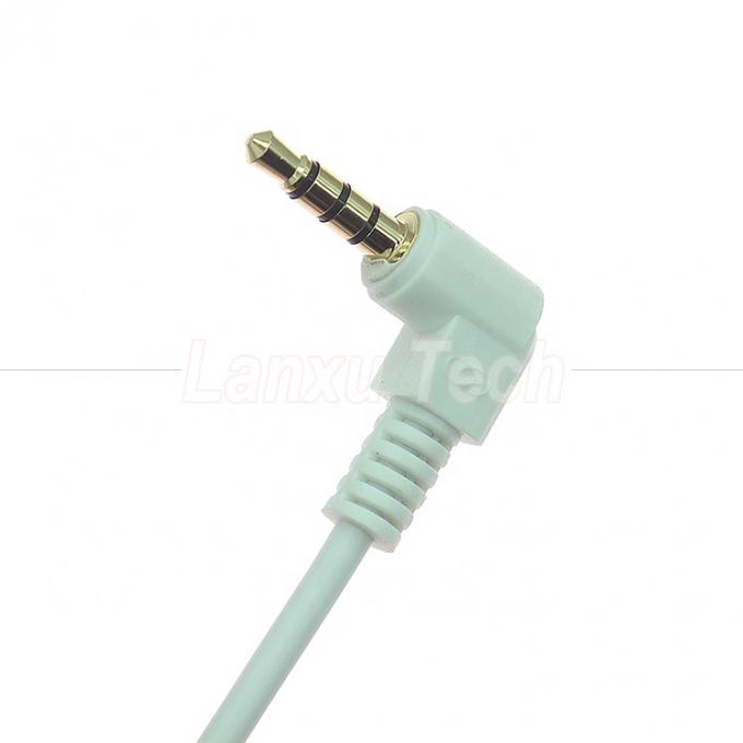 90 Grad Winkel Männlich auf Männlich 3,5 mm 3 4 Pole TRS TRRS Mono Mikrofon Stereo Audio Jack Patch Adapter Kabel für Kopfhörer 2