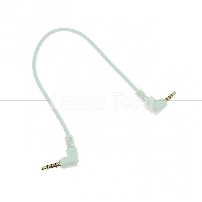 90 Grad Winkel Männlich auf Männlich 3,5 mm 3 4 Pole TRS TRRS Mono Mikrofon Stereo Audio Jack Patch Adapter Kabel für Kopfhörer 3