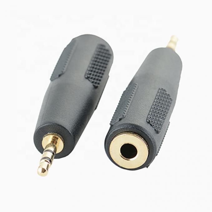 3 Stangen TRS Jack Männlich-Fraulich 2,5 bis 3,5 Audio Adapter 3