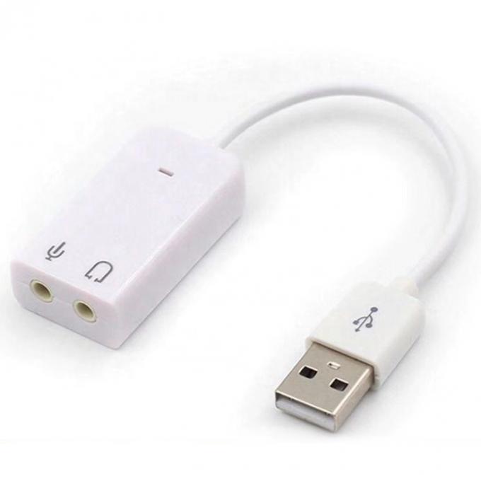 Plug and Play Audio Mic Studio USB-Adapterkabel für externe Soundkarten 0