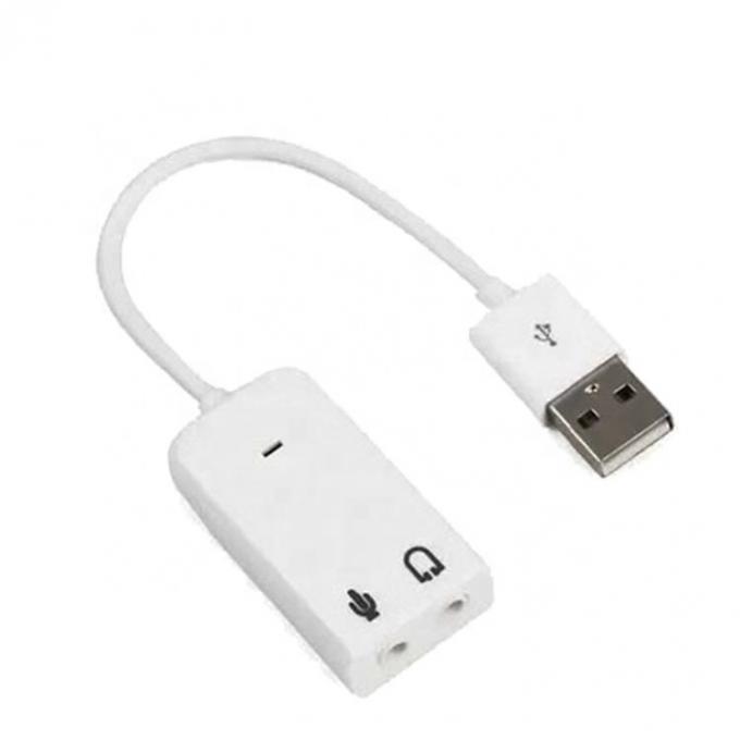 Plug and Play Audio Mic Studio USB-Adapterkabel für externe Soundkarten 2