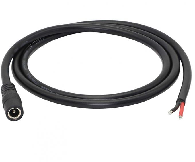 12V 24V Gleichspannungs-Eingang Jack 2,1x5,5mm männlich-weiblich Steckdose Fass-Anschluss zum offenen Gleichspannung Pigtail Stromkabel 2