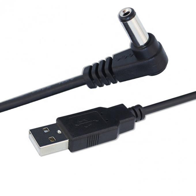 Custom USB Männlich zum rechten Winkel 5,5 X 2,1 mm 2,5 3,5 1,35 Steckverbinder Männlich Gleichspannungskabel 3