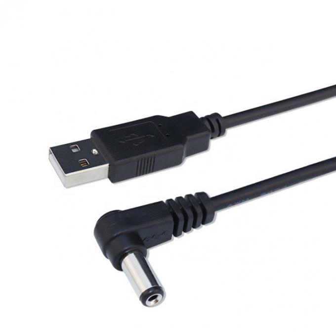 Custom USB Männlich zum rechten Winkel 5,5 X 2,1 mm 2,5 3,5 1,35 Steckverbinder Männlich Gleichspannungskabel 6