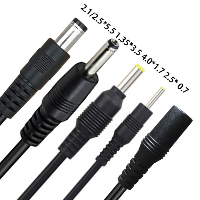 CUSTOM 5V 1A 2A Männlich zu Männlich weiblich 5521 5525 3,5 mm Gleichspannungskabel 2