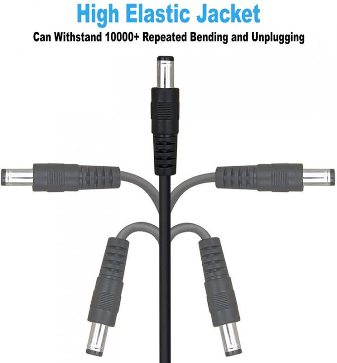 1M 2M 3M Männlich auf weiblich 5.5X2.1mm DC Jack Stromversorgung Erweiterung Ladekabel für CCTV Kamera Led Strip 6